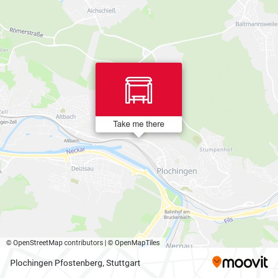 Plochingen Pfostenberg map