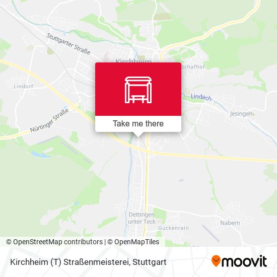 Kirchheim (T) Straßenmeisterei map