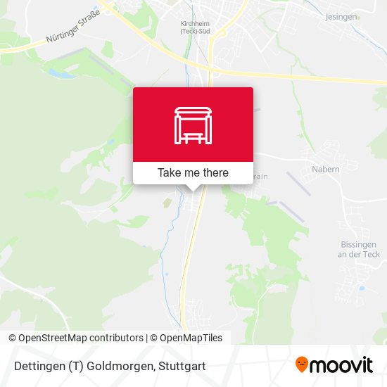 Карта Dettingen (T) Goldmorgen