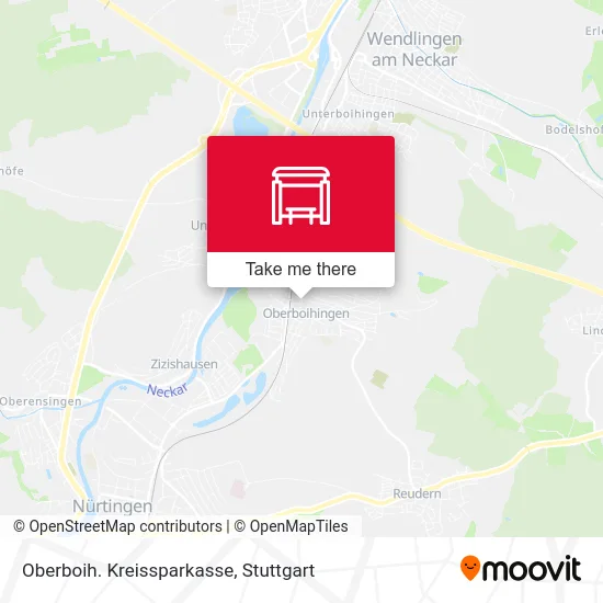 Карта Oberboih. Kreissparkasse