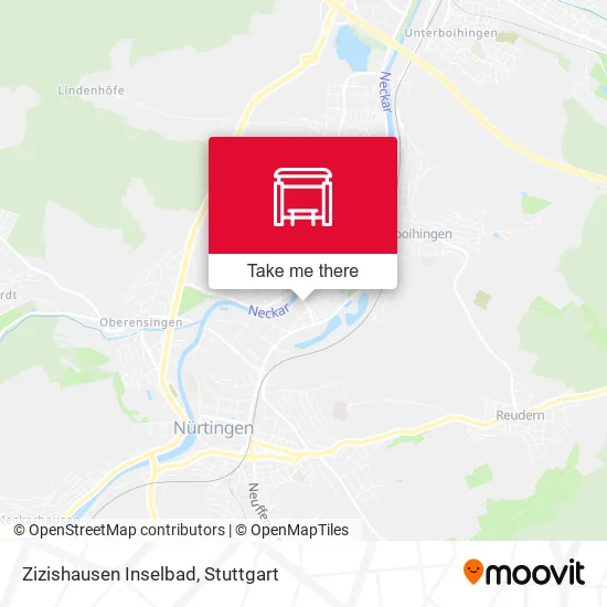 Карта Zizishausen Inselbad
