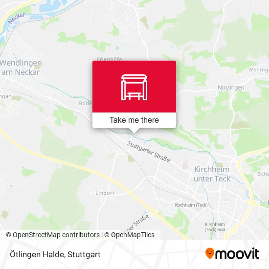 Карта Ötlingen Halde