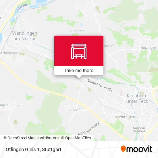 Карта Ötlingen Gleis 1