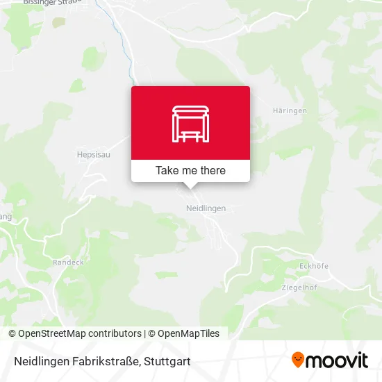 Карта Neidlingen Fabrikstraße
