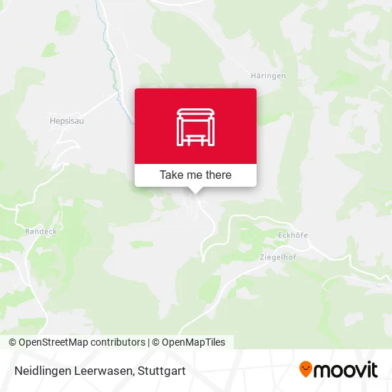 Карта Neidlingen Leerwasen