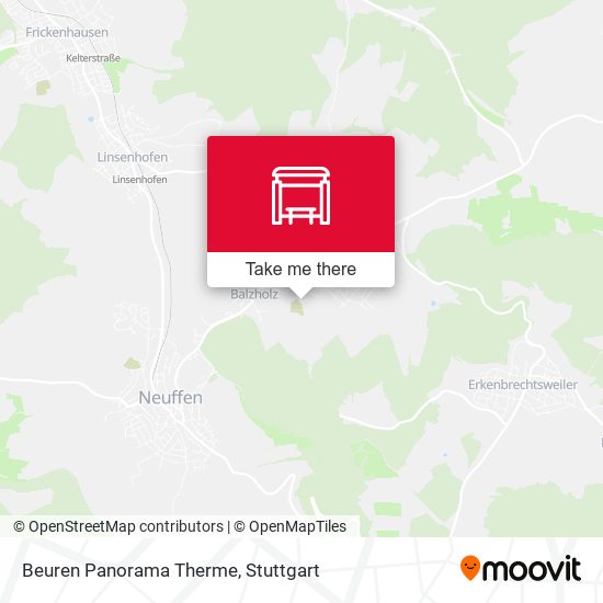 Beuren Panorama Therme map