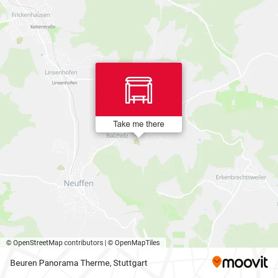 Карта Beuren Panorama Therme
