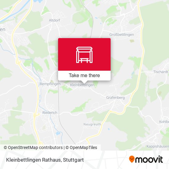 Kleinbettlingen Rathaus map