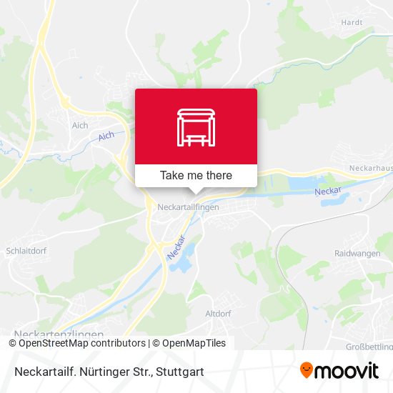 Neckartailf. Nürtinger Str. map
