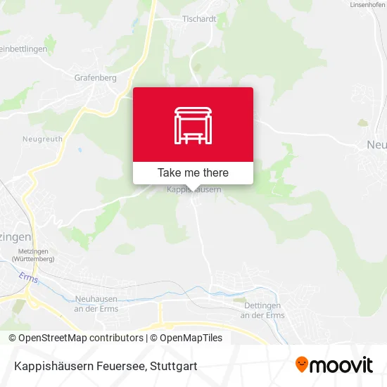 Карта Kappishäusern Feuersee