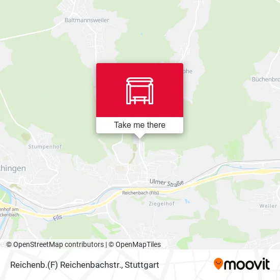 Карта Reichenb.(F) Reichenbachstr.