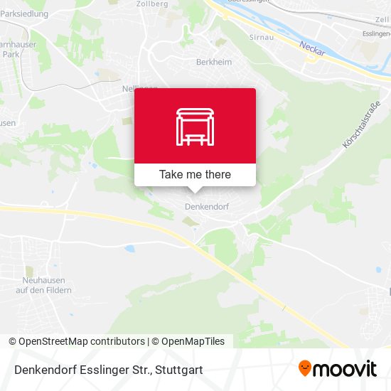 Карта Denkendorf Esslinger Str.