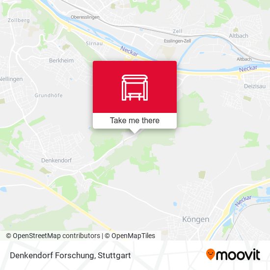 Denkendorf Forschung map