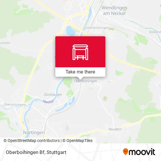 Карта Oberboihingen Bf