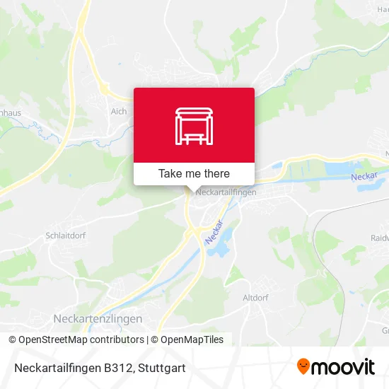 Карта Neckartailfingen B312