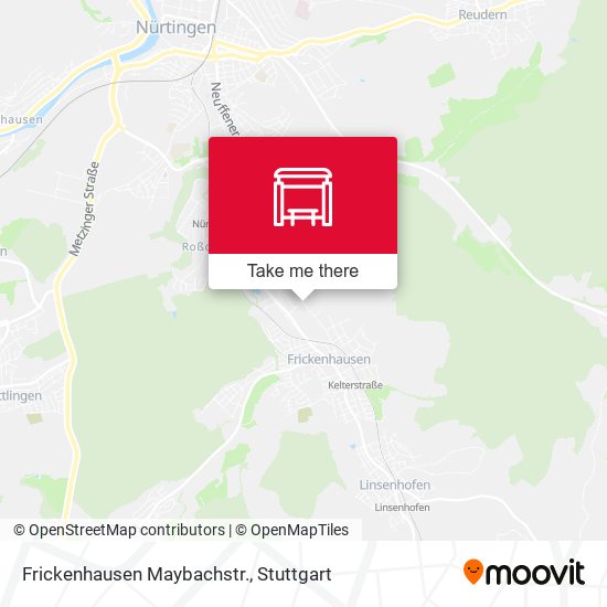 Карта Frickenhausen Maybachstr.