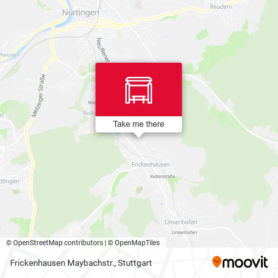 Карта Frickenhausen Maybachstr.