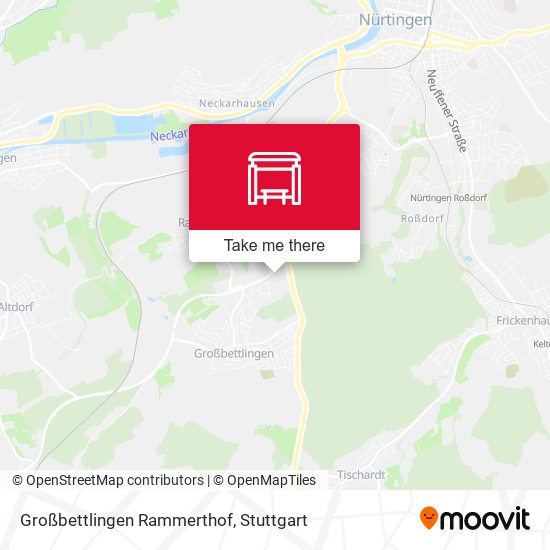 Großbettlingen Rammerthof map