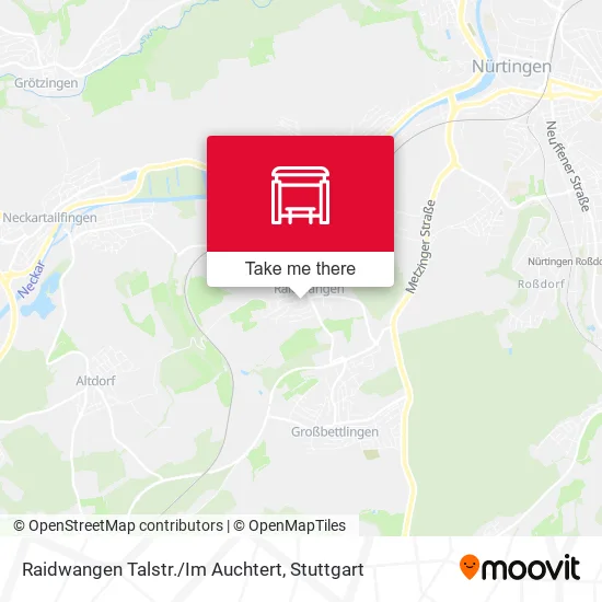 Карта Raidwangen Talstr./Im Auchtert