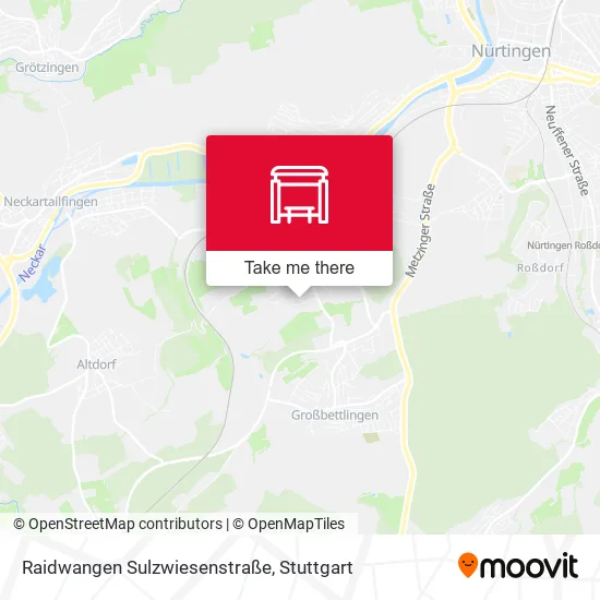 Карта Raidwangen Sulzwiesenstraße