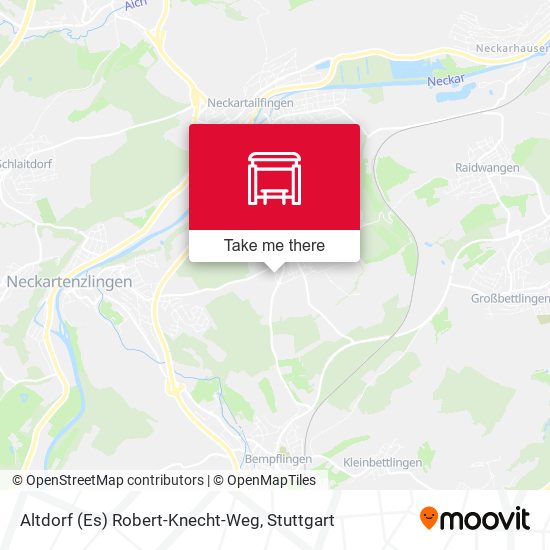 Altdorf (Es) Robert-Knecht-Weg map