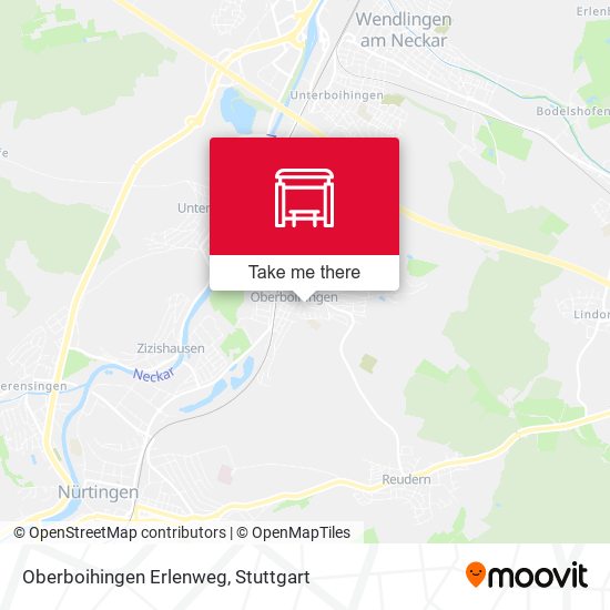 Oberboihingen Erlenweg map