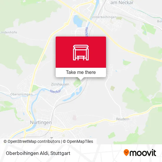 Карта Oberboihingen Aldi