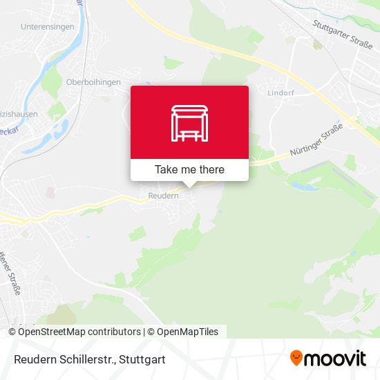 Карта Reudern Schillerstr.