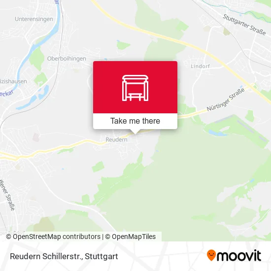 Карта Reudern Schillerstr.