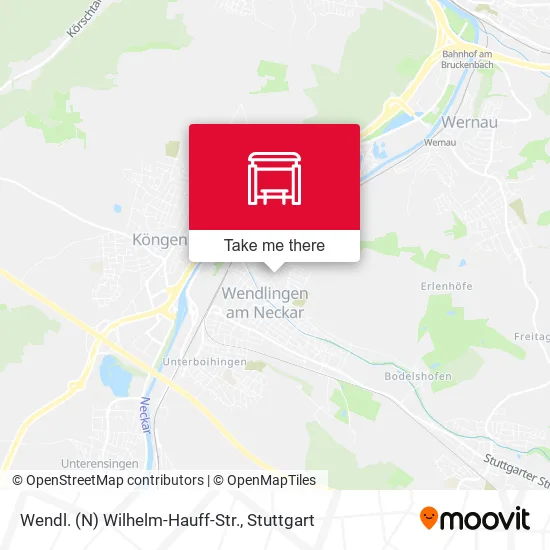 Wendl. (N) Wilhelm-Hauff-Str. map