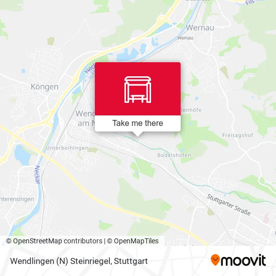 Карта Wendlingen (N) Steinriegel