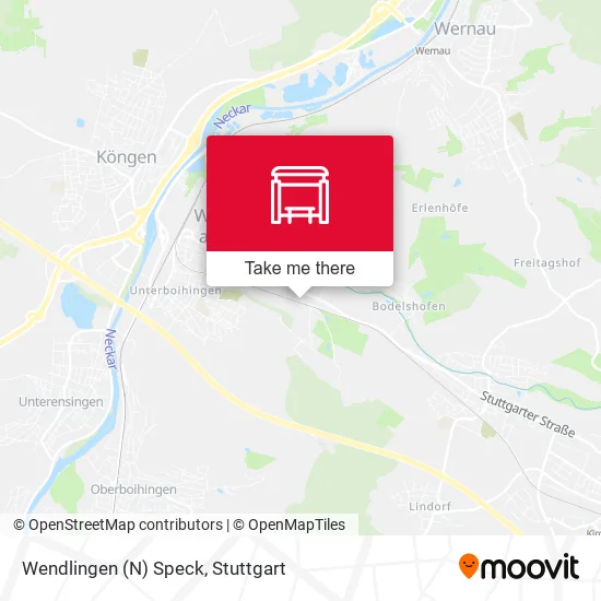 Карта Wendlingen (N) Speck