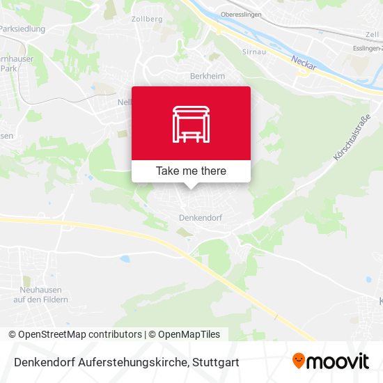 Denkendorf Auferstehungskirche map