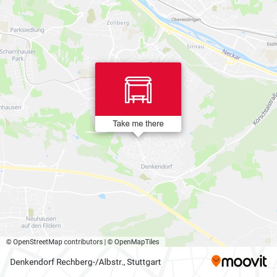 Карта Denkendorf Rechberg-/Albstr.