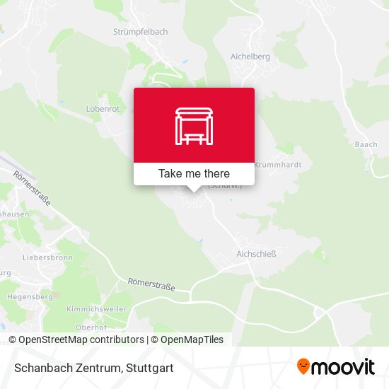 Карта Schanbach Zentrum