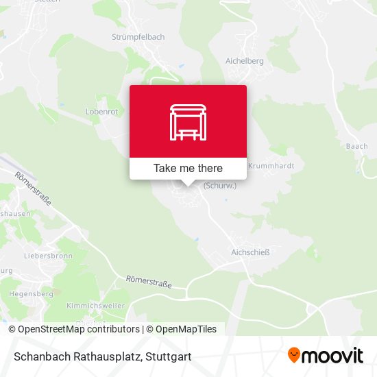 Schanbach Rathausplatz map