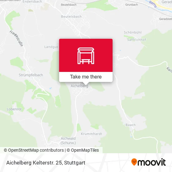Карта Aichelberg Kelterstr. 25