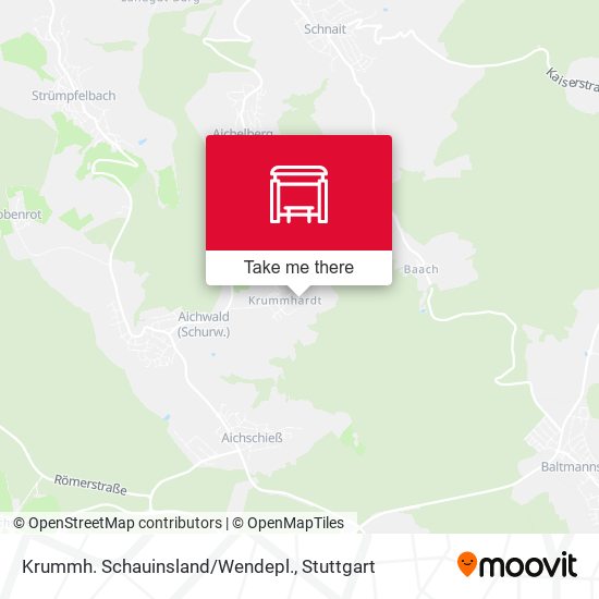 Krummh. Schauinsland/Wendepl. map