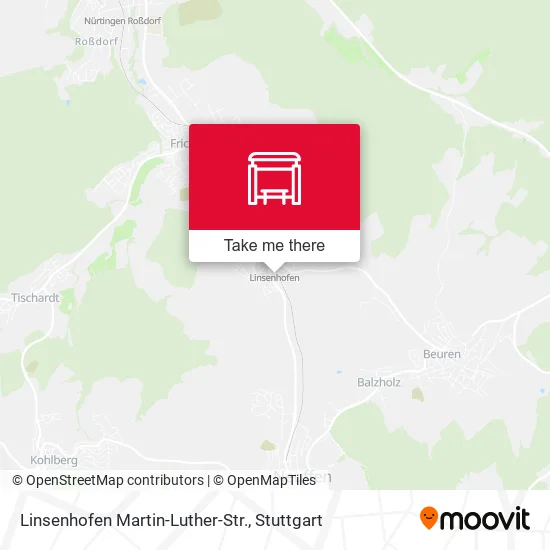 Карта Linsenhofen Martin-Luther-Str.