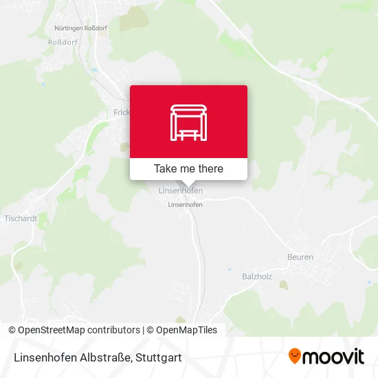 Карта Linsenhofen Albstraße