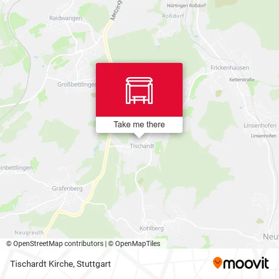 Tischardt Kirche map