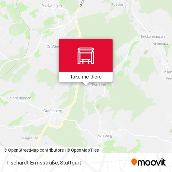 Карта Tischardt Ermsstraße