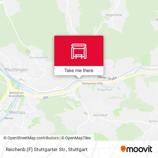 Карта Reichenb.(F) Stuttgarter Str.