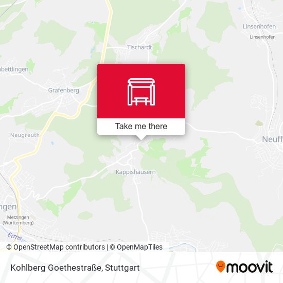 Kohlberg Goethestraße map