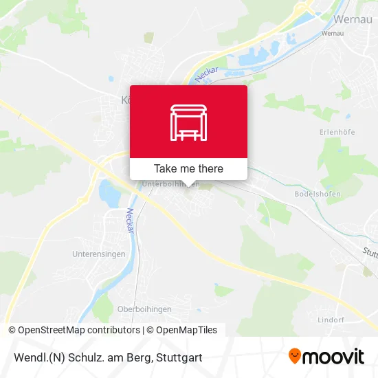 Карта Wendl.(N) Schulz. am Berg