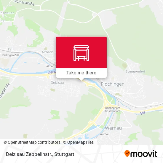 Карта Deizisau Zeppelinstr.