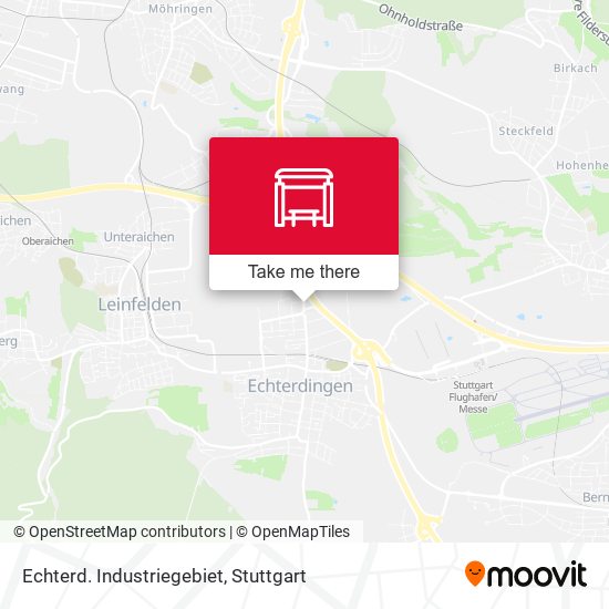 Echterd. Industriegebiet map