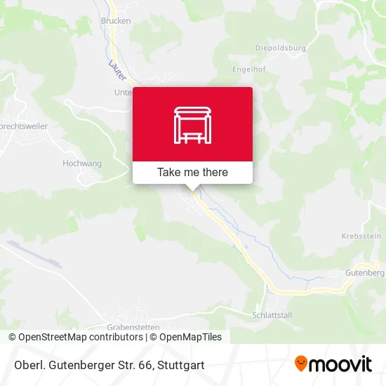 Карта Oberl. Gutenberger Str. 66