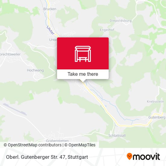 Карта Oberl. Gutenberger Str. 47