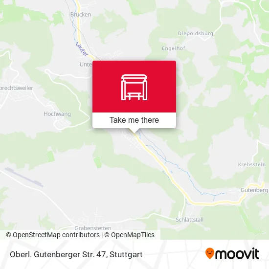Карта Oberl. Gutenberger Str. 47